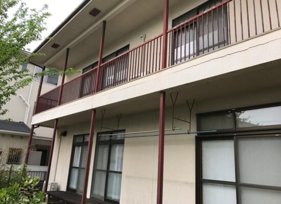 安佐南区集会所－外壁塗装